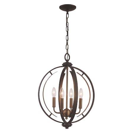 Trans Globe 4Lt Global Foyer Cage-Rob/Ag 11064 ROB/AG